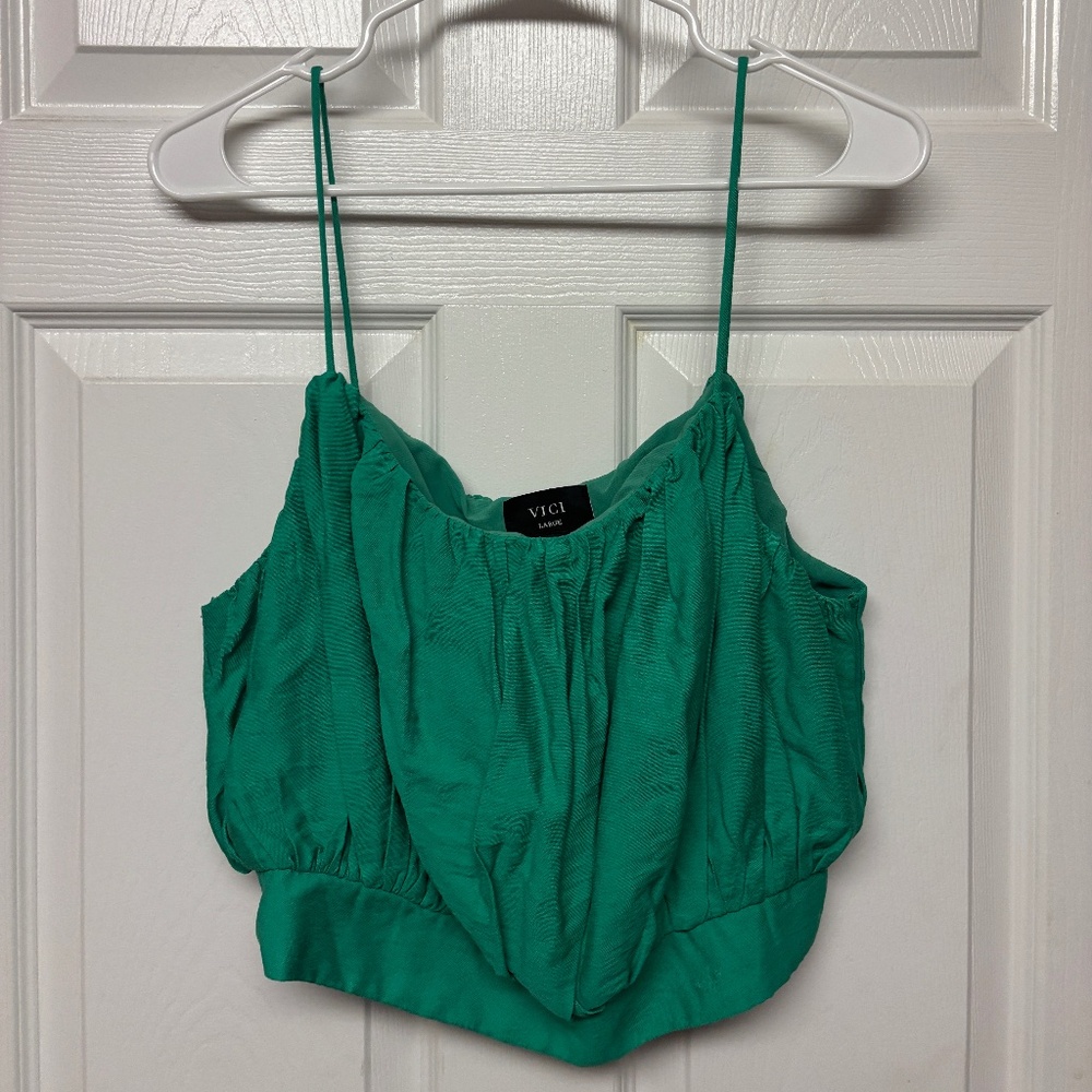 Vici Green Tank Top